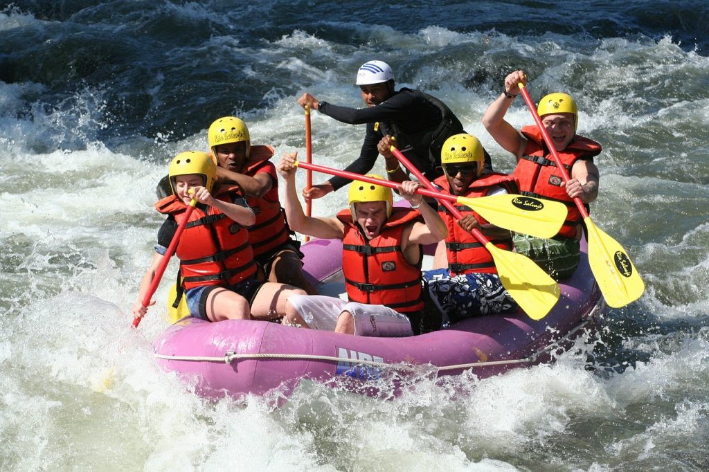 Rafting Kooperation